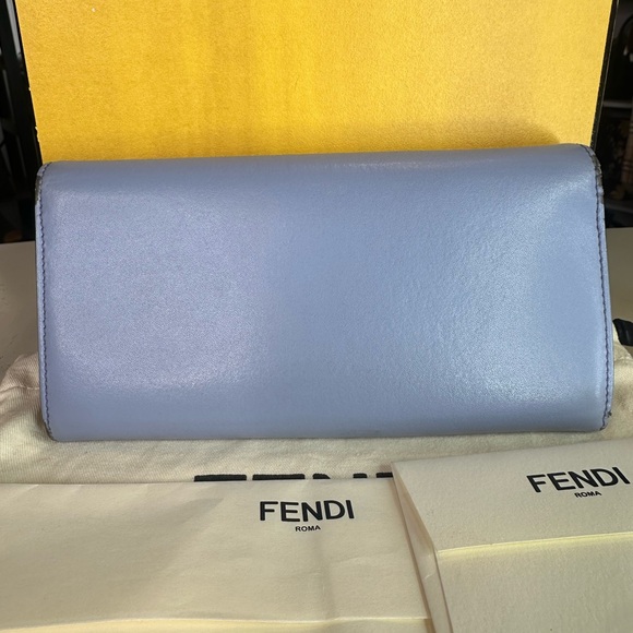 Fendi Limited Edition Blue Crossbody Bag with Colorful Studs - Picture 2 of 10